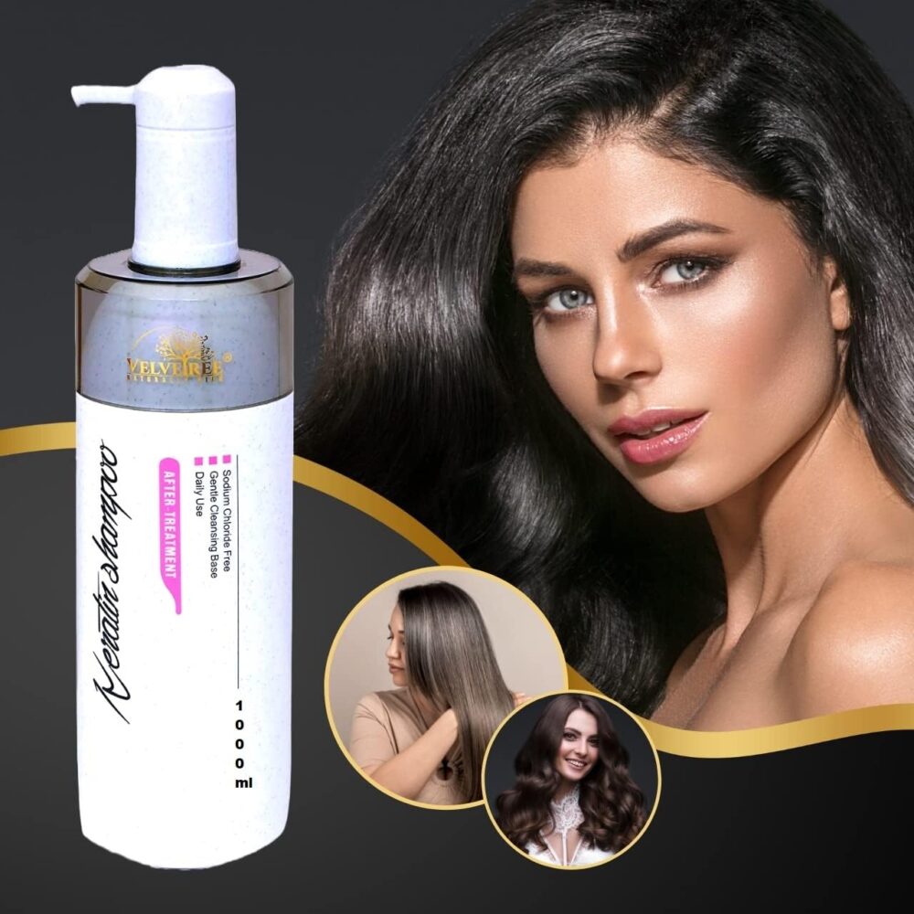 Velvetree After Treatment Moisturizing Keratin Shampoo (1000ml)