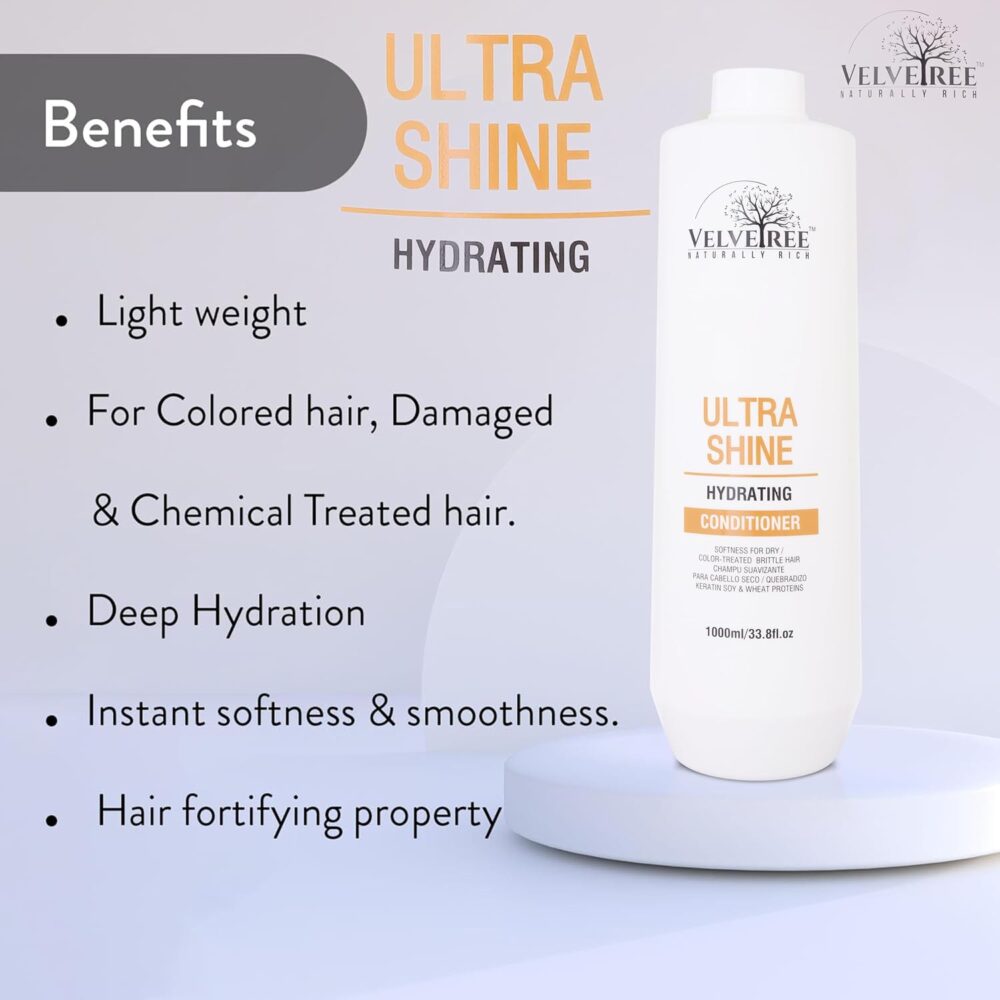 Velvetree Ultra Shine Hydrating Conditioner (1000ml)