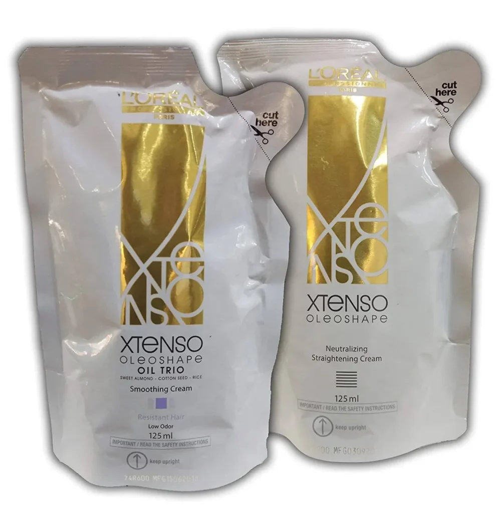 Loreal Smoothing Hair Straightener And Neutralizing Cream (125Ml*2)