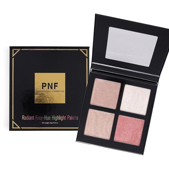 PNF Radiant Four Hue Highlighter Palette