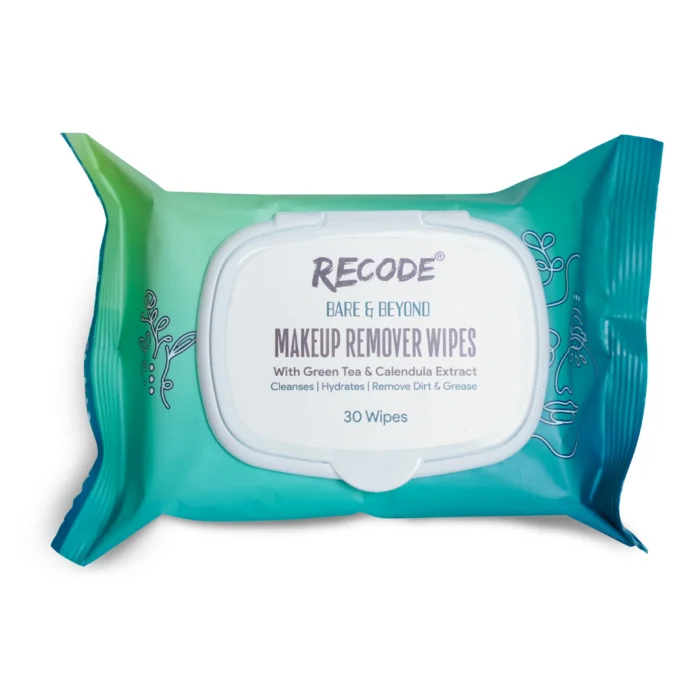 Recode Makeup Remover Wipes (30 Wipes)