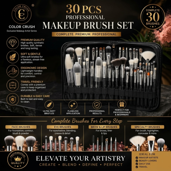 Color Crush Brush Set (30pcs)