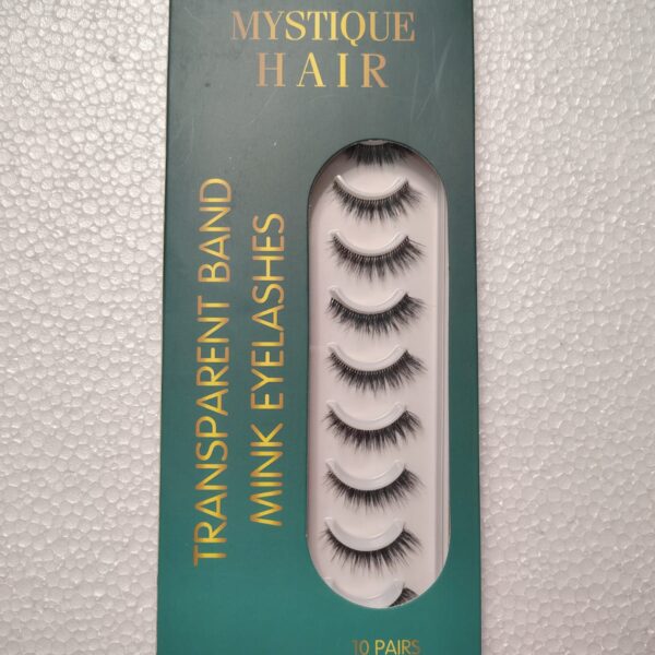 Mystique Hair Mink Eyelashes (10 Pair)