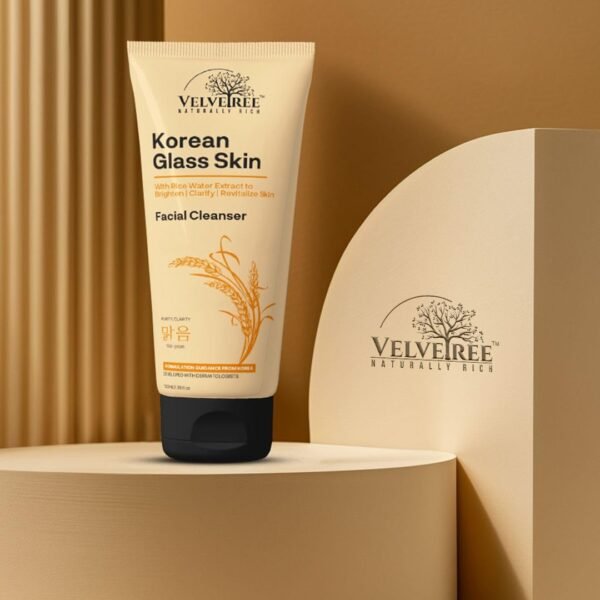Velvetree Korean Glass Skin Facial Cleanser (100ml)