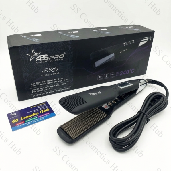 ABS Pro Titanium Shine Crimper