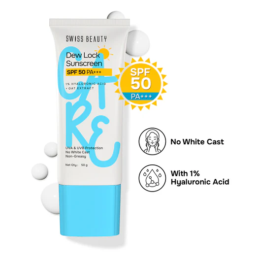 Swiss Beauty Care Dew Lock Sunscreen (50gm)