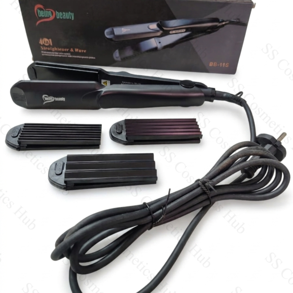 Being Beauty 4in1 Straightener & Crimper