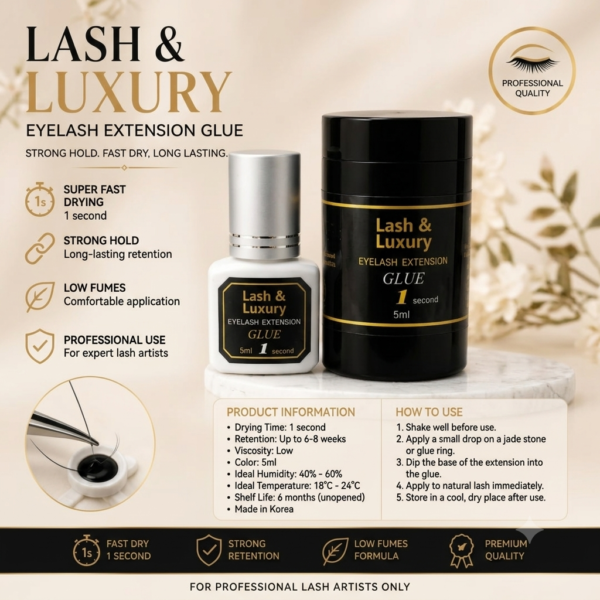 Lash & Luxury Eyelash Extension Glue