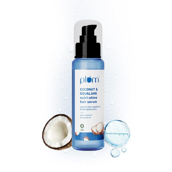 Plum Coconut & Squalane Nutri-Shine Hair Serum (75ml)