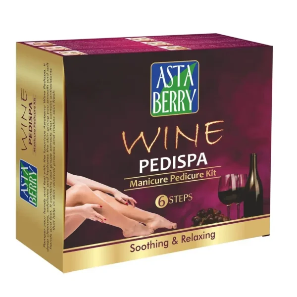 Astaberry Wine Pedispa Manicure Pedicure Kit (650gm)