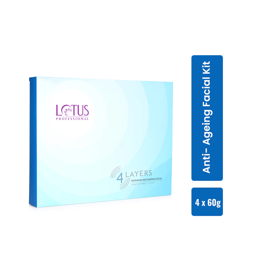 Lotus 4 Layers Advanced Anti-Ageing Facial Kit (6 Sessions)