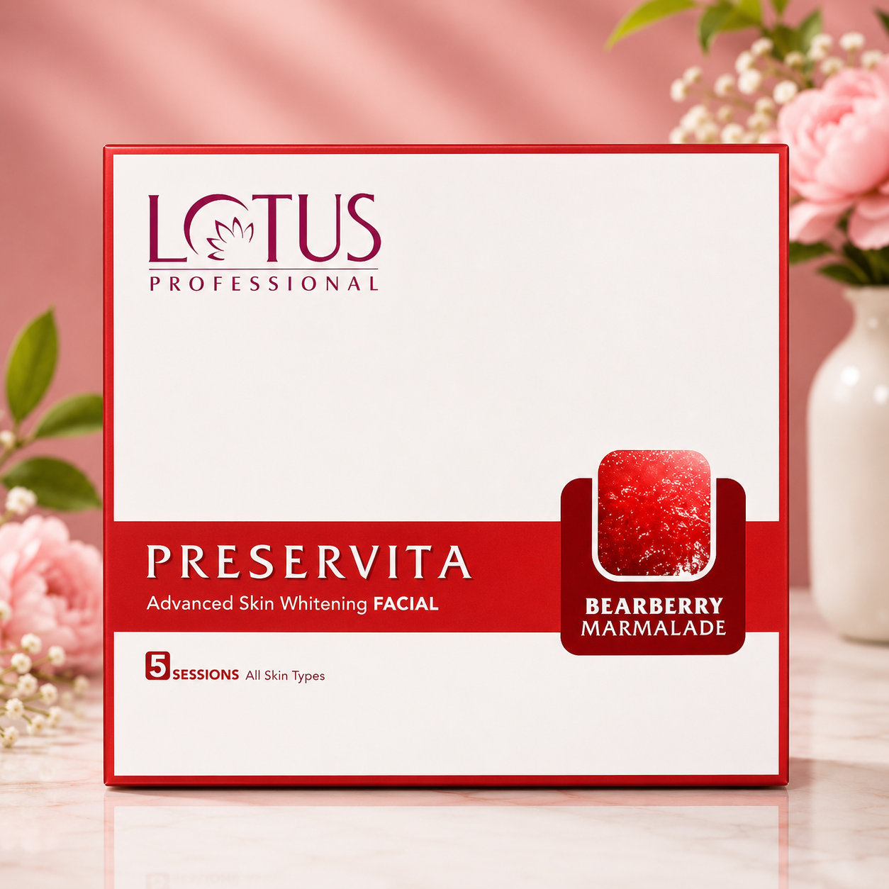 Lotus Preservita Bearberry Marmalade Facial Kit (5 Sessions)