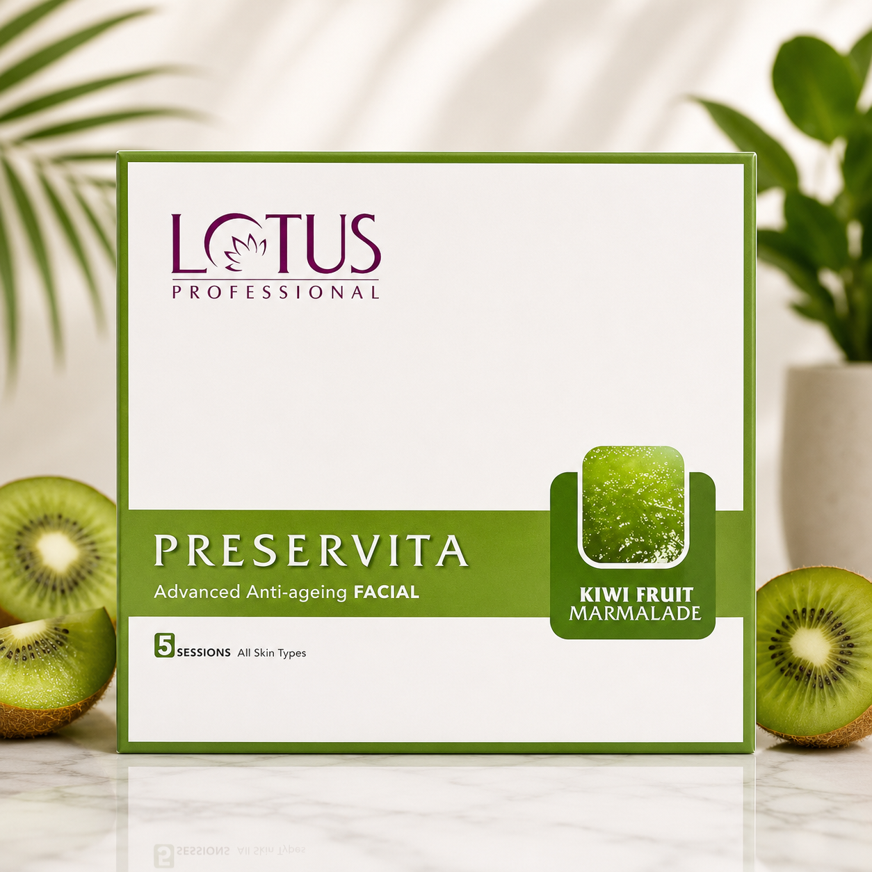 Lotus Preservita Kiwi Fruit Marmalade Facial Kit (5 Sessions)