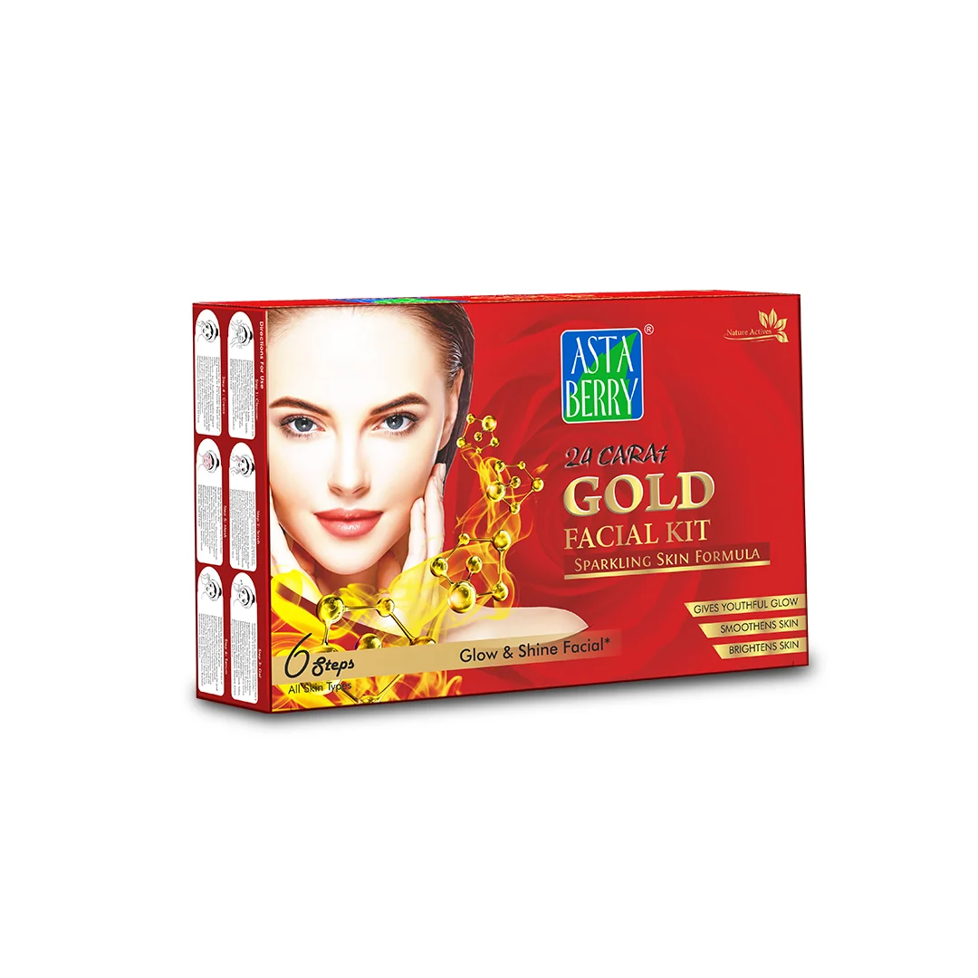 Astaberry 24 Carat Gold Facial Kit (570ml)