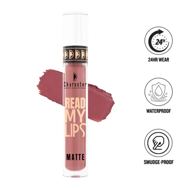 Character Read My Lips Matte Liquid Lipstick