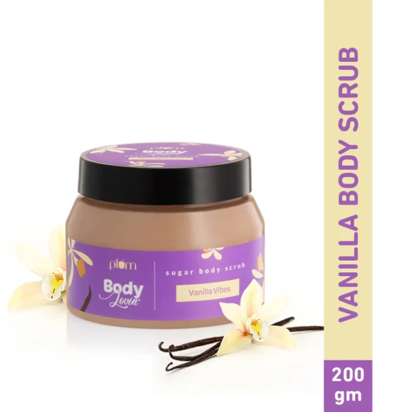 Plum BodyLovin Vanilla Vibes Sugar Body Scrub (200gm)