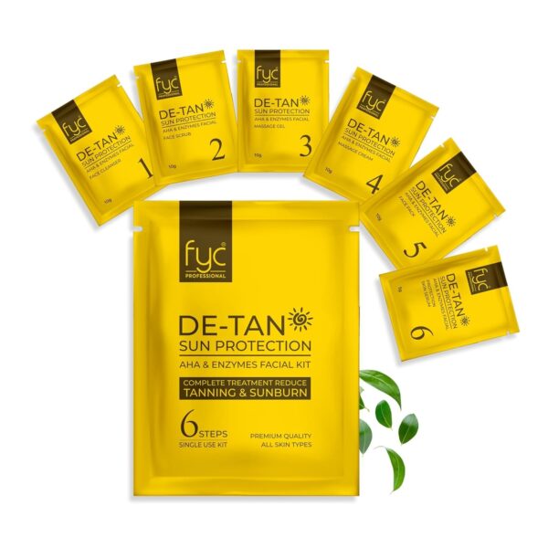 FYC De-Tan Sun Protection Facial Kit (6 Step)