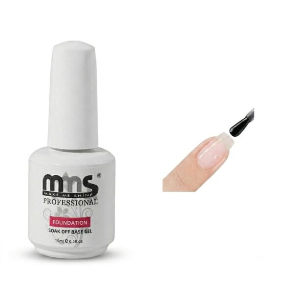 MMS Foundation Soak Off Base Gel (15ml)