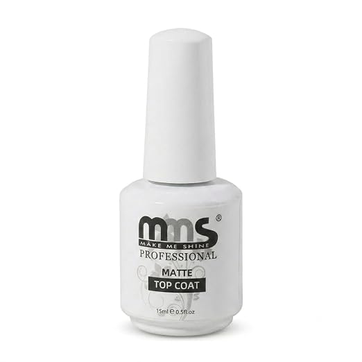 MMS Matte Gel Top Coat (15ml)