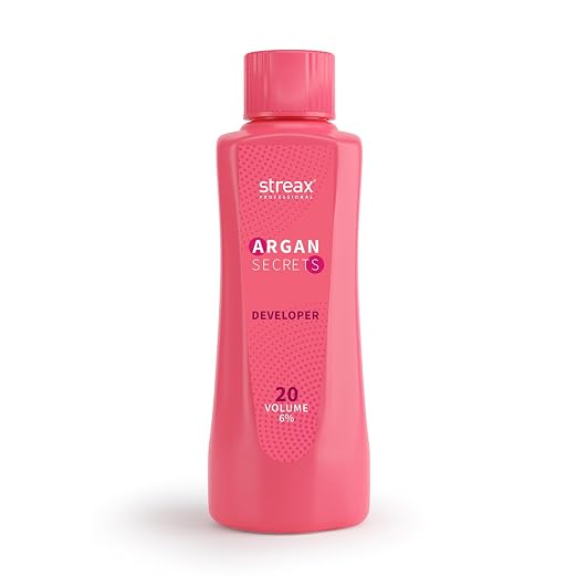 Streax Argan Secret Hair Colourant Developer 20 Volume 6%