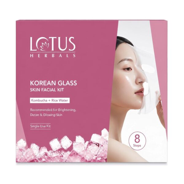 Lotus Korean Glass Skin Facial Kit (8 Steps)