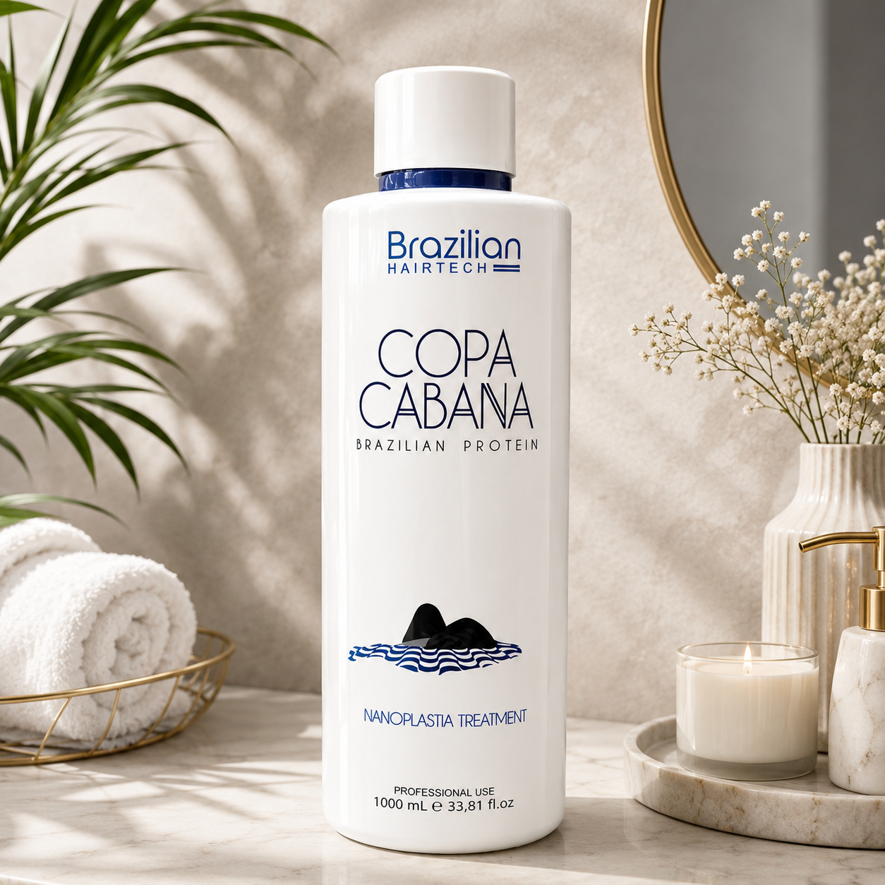 Brazilian Hairtech Copacabana Brazilian Protein Nanoplastia Treatment (1000ml)