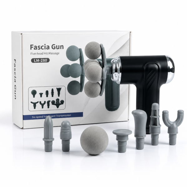 Fascia Gun Five Head Hit Massage (LM-280)