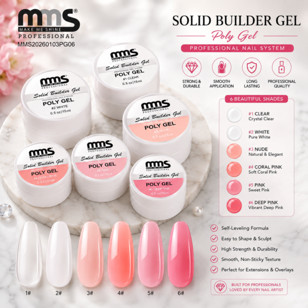 MMS Solid Builder Gel (15ml)