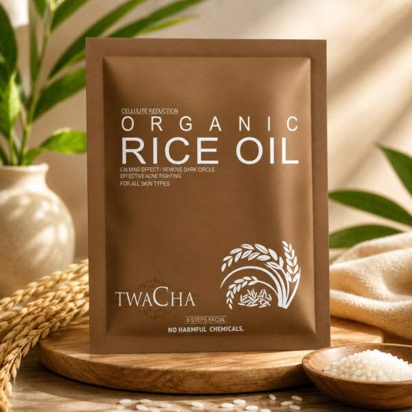 TwaCha Organic Rice Oil Facial Kit (6 Step)