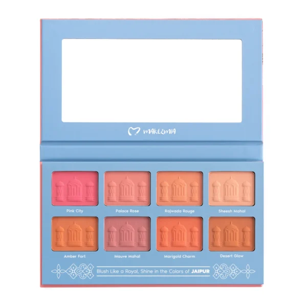 Makezmia When in Jaipur Blush Palette (8 Colors)