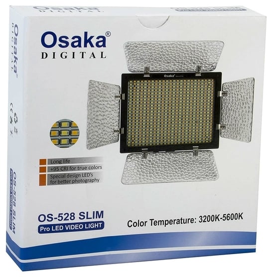 Osaka Pro LED Video Light (OS-576 Slim)