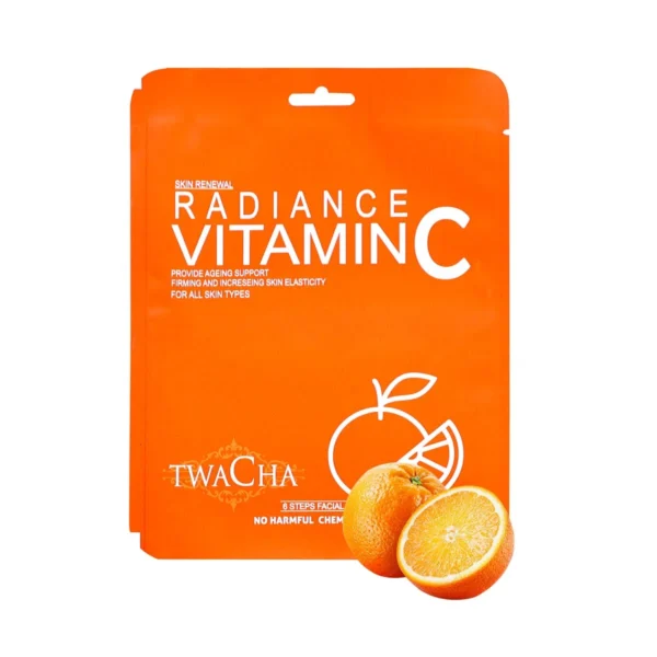 TwaCha Radiance Vitamin C Facial Kit (6 Step)