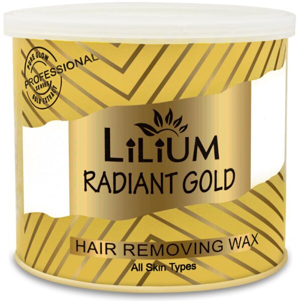 Lilium Radiant Gold Hair Removing Wax (600g)