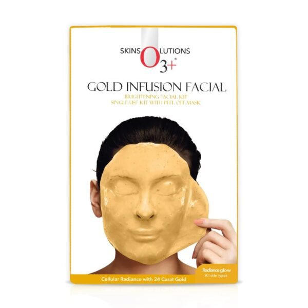 O3 Plus Gold Infusion Facial Kit With Peel Off Mask (45gm)
