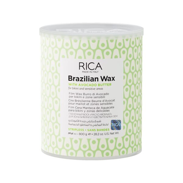 Rica Brazilian Liposoluble Wax With Avocado Butter (800ml)