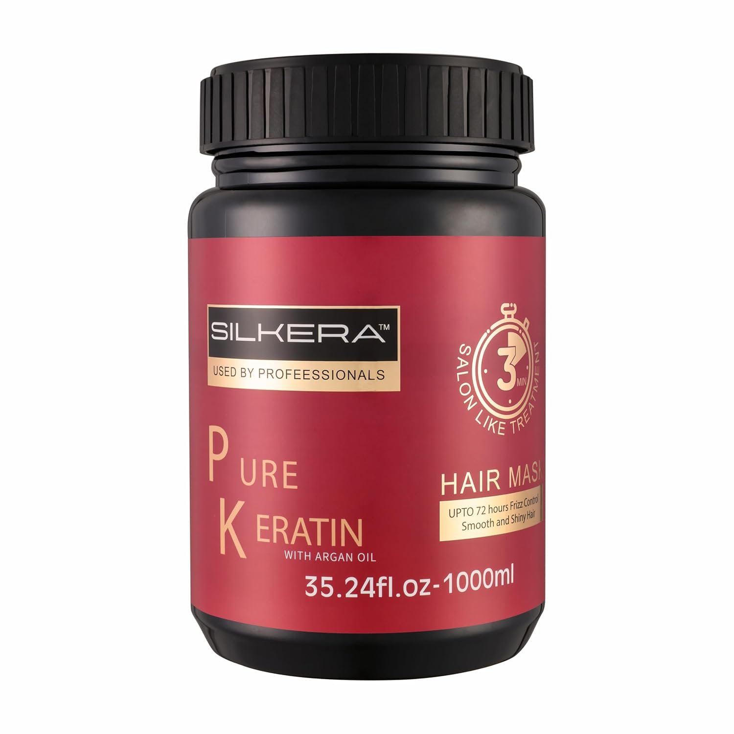 Silkera Pure Keratin Argan Oil Hair Mask (1000ml)