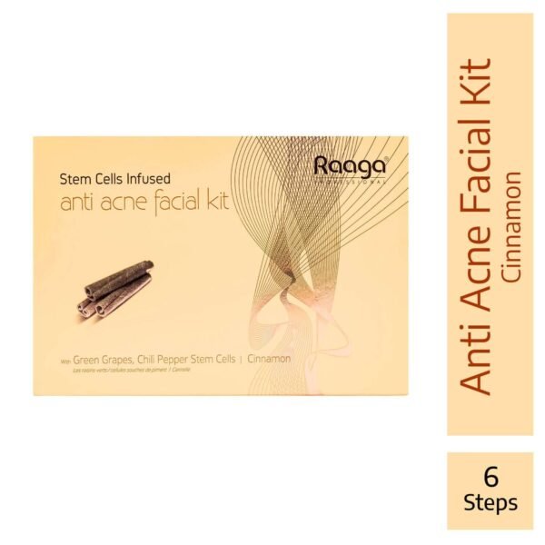 Raaga Stem Cells Infused Anti Acne Facial Kit (6 Steps)