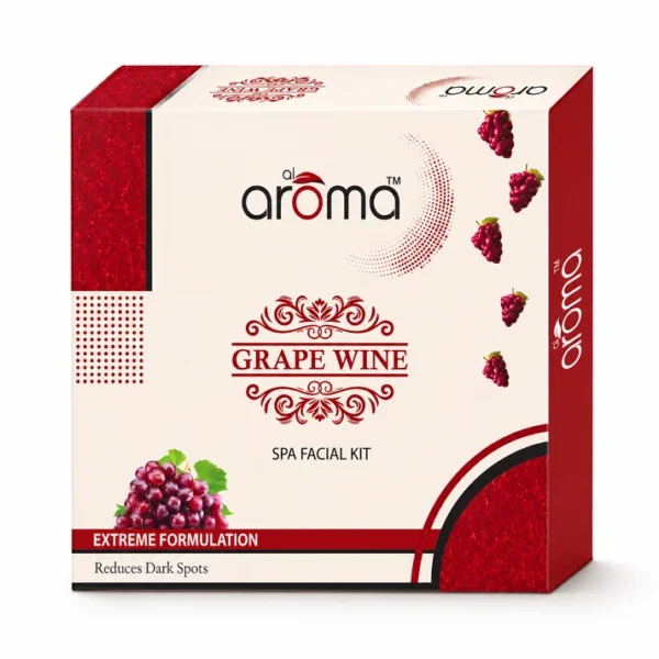 Alaroma Grape Wine Spa Facial Kit (290gm)