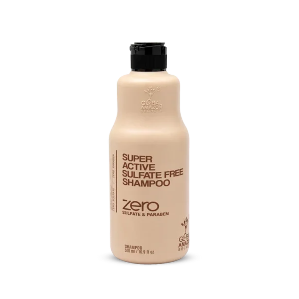 Global Amazon Secrets Super Active Sulfate Free Shampoo (500ml)