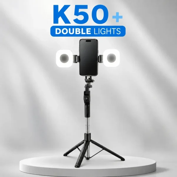 K50+ Double Light Tripods Stand