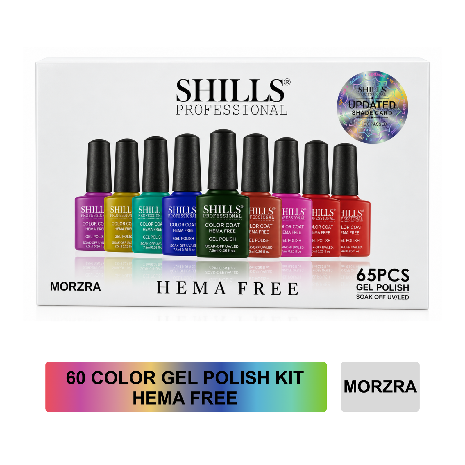 Shills Morzra Gel Polish Kit (65 Pcs)