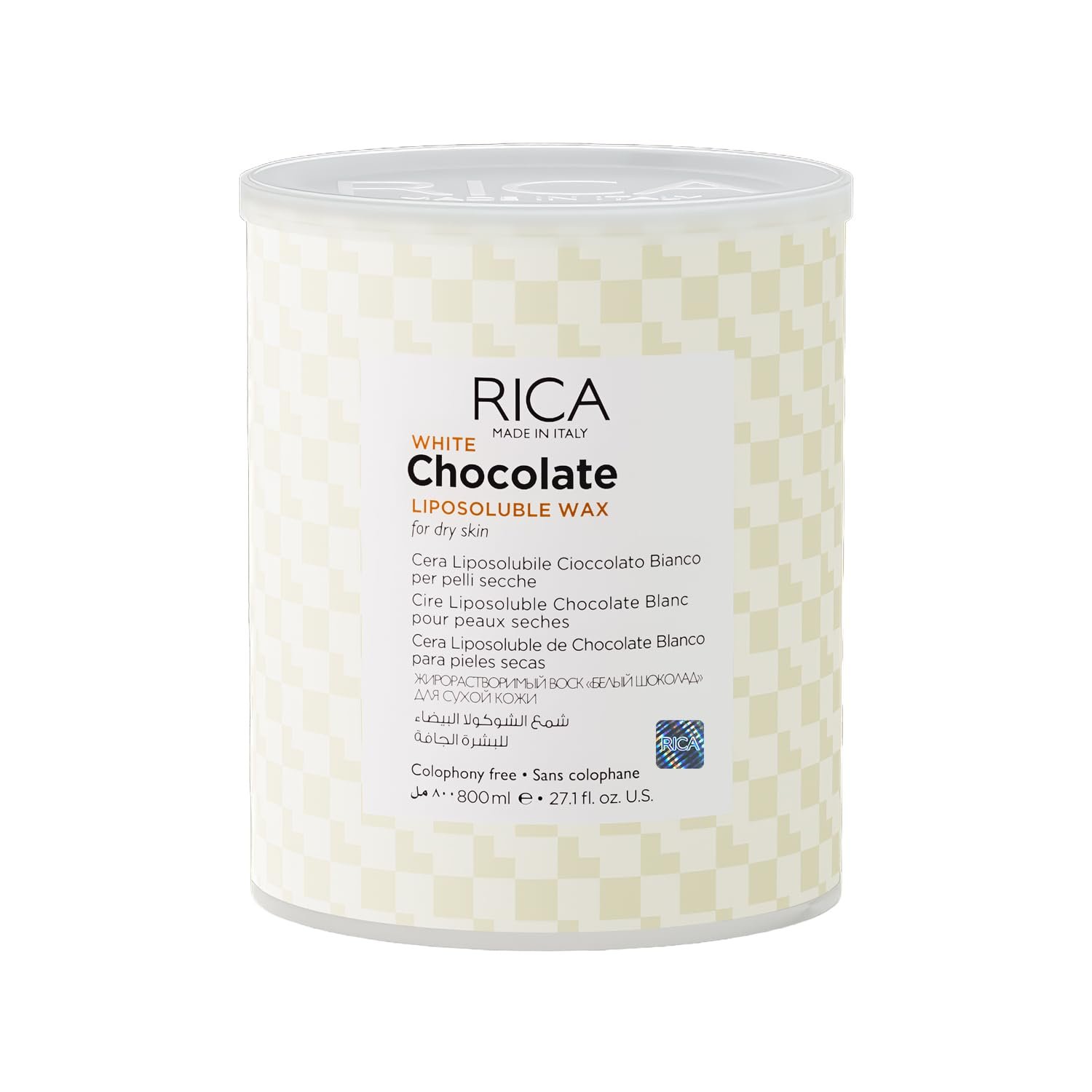 Rica White Chocolate Liposoluble Wax (800ml)