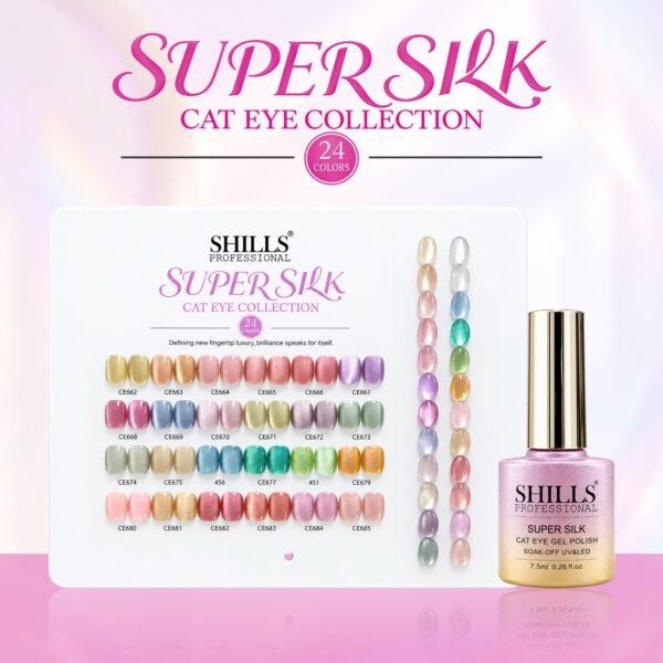 Shills Super Silk Cat Eye Gel Polish Set (24pcs)