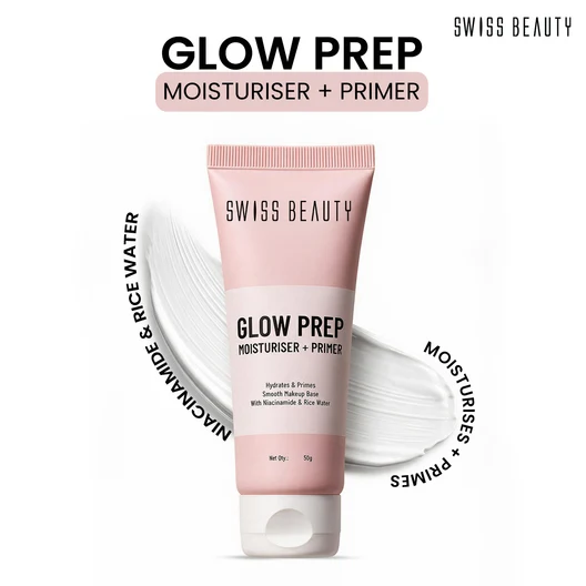 Swiss Beauty Glow Prep Moisturiser + Primer (50gm)