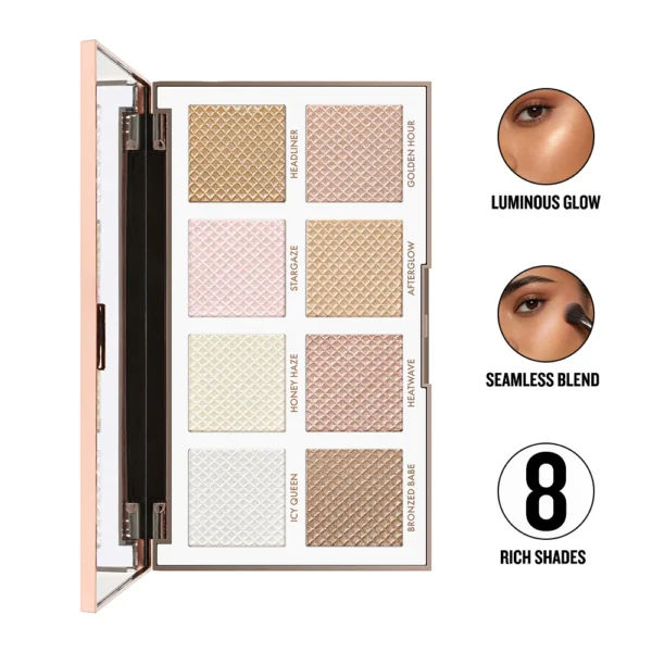 Forever52 Spotlight 8 Color Highlighter Palette