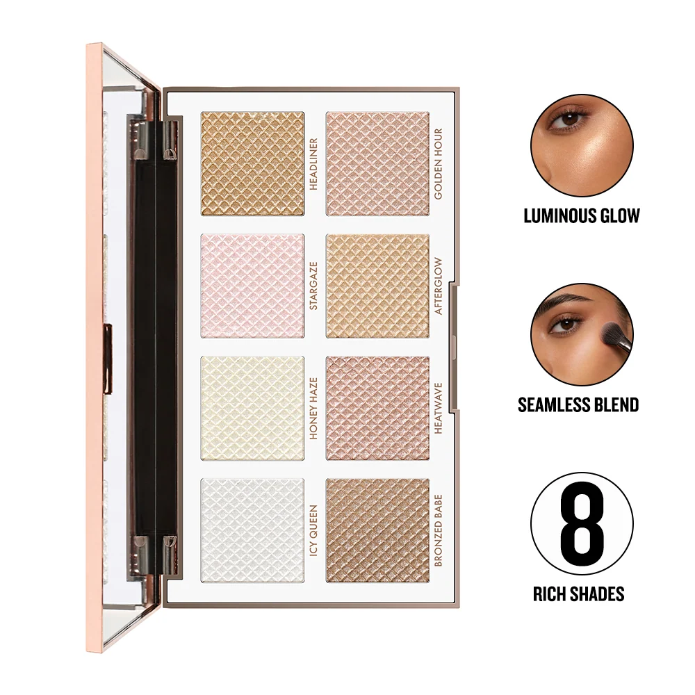 Forever52 Spotlight 8 Color Highlighter Palette