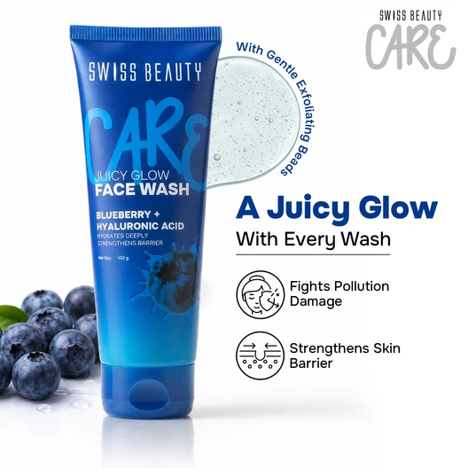 Swiss Beauty Care Juicy Glow Face Wash (100ml)