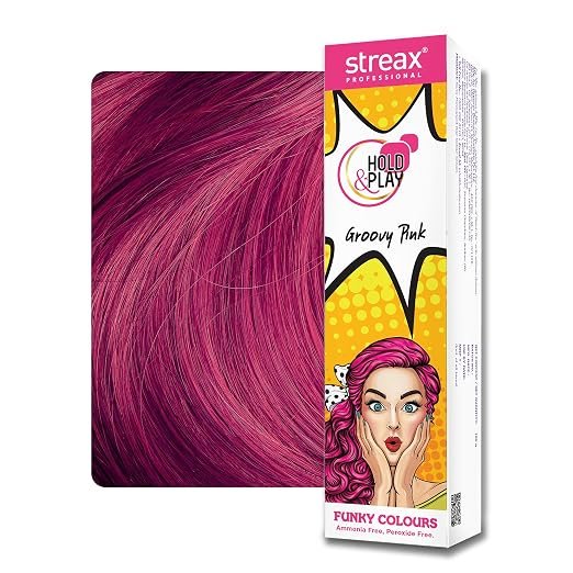 Streax Hold & Play Funky Colour (100gm)