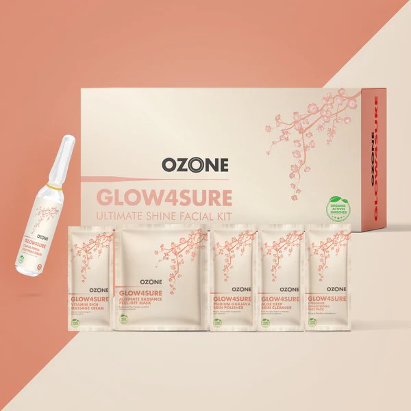 Ozone Glow4Sure Ultimate Shine Facial Kit (550gm)