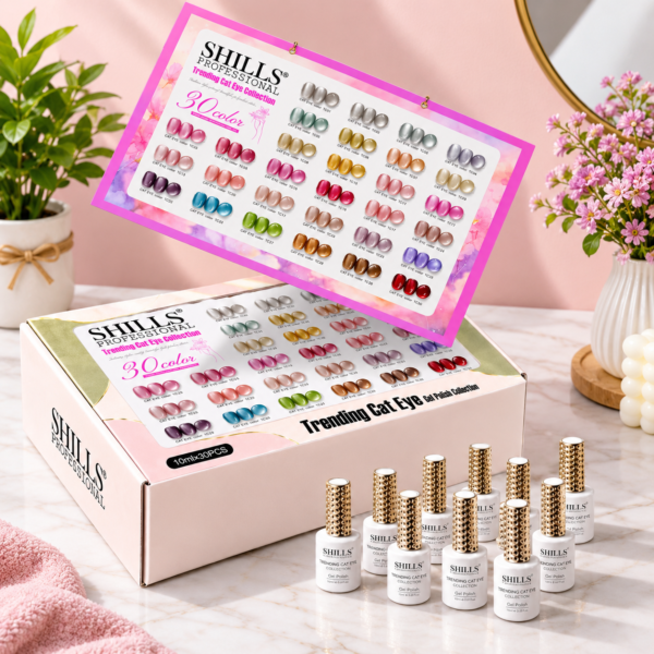 Shills Trending Cat Eye Gel Polish Collection (30pcs)